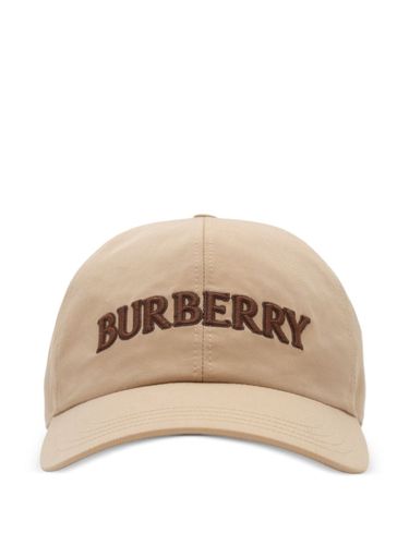 Burberry Logo Cotton Baseball Cap - Burberry - Modalova