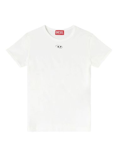 Diesel Logo Cotton T-Shirt - Diesel - Modalova