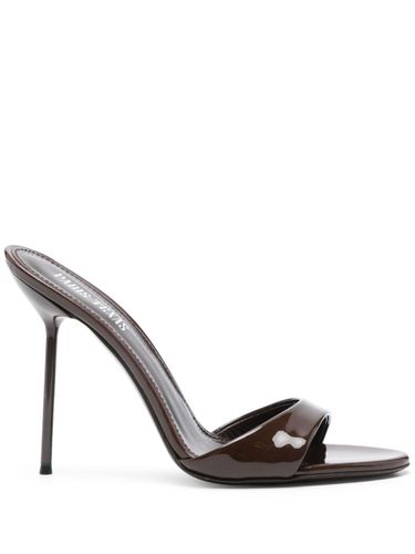Lidia Patent Leather Mules - Paris Texas - Modalova