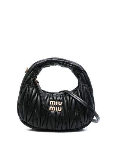 Miu Miu Wander Leather Mini Bag - Miu Miu - Modalova