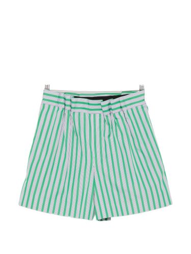 Loewe Striped Cotton Shorts - Loewe - Modalova