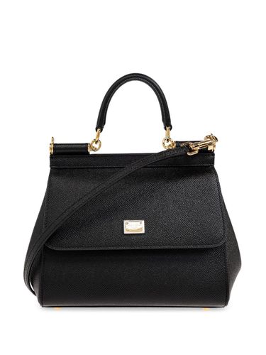 Sicily Medium Leather Handbag - Dolce & Gabbana - Modalova