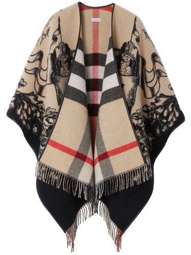 Burberry Wool Poncho - Burberry - Modalova