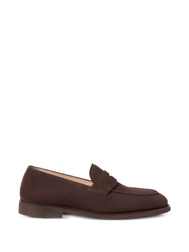 Suede Leather Loafers - Brunello Cucinelli - Modalova