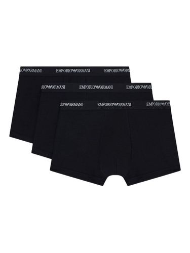 Emporio Armani Logo Trunk - 3Pack - Emporio Armani - Modalova