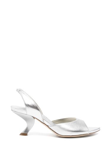 Open-Toe Leather Slingback - Vic Matie - Modalova