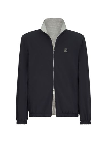 Water-Resistant Blouson Jacket - Brunello Cucinelli - Modalova