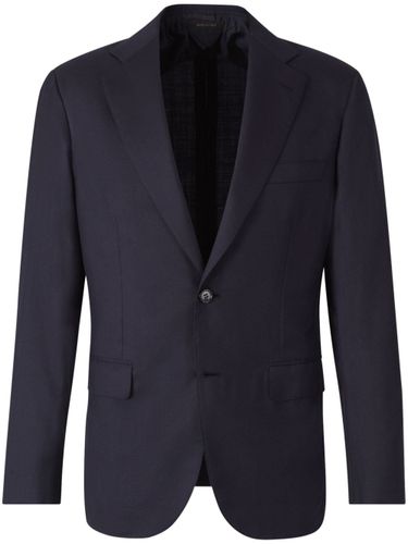 Wool And Silk Single-Breasted Jacket - BRIONI - Modalova