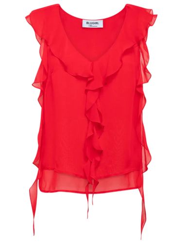 Blugirl Shirt With Rouges - Blugirl - Modalova