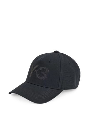 Y-3 Logo Cotton Baseball Cap - Y-3 - Modalova