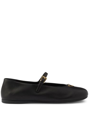 Prada Suede Leather Ballets - Prada - Modalova