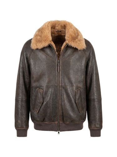 Brunello Cucinelli Leather Jacket - Brunello Cucinelli - Modalova
