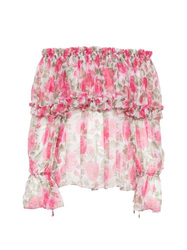 Chloé Printed Silk Top - Chloé - Modalova