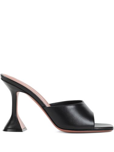 Amina Muaddi Lupida Leather Mules - Amina Muaddi - Modalova