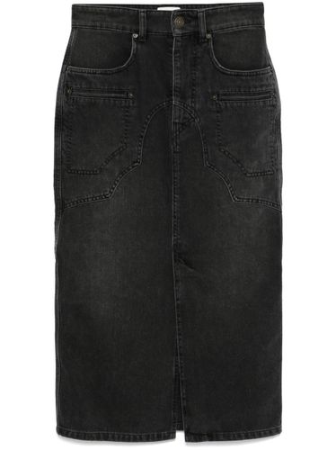 Britt Denim Midi Skirt - Isabel Marant - Modalova