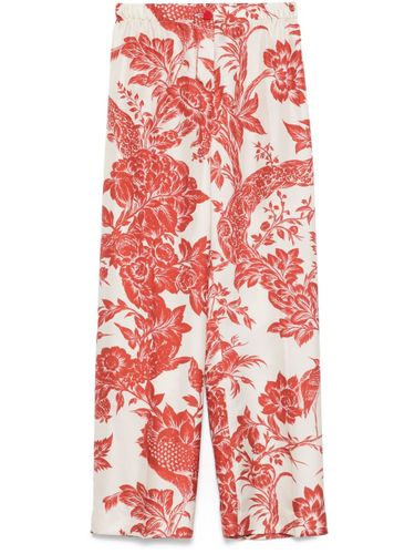 Printed Silk Trousers - FOR RESTLESS SLEEPERS - Modalova