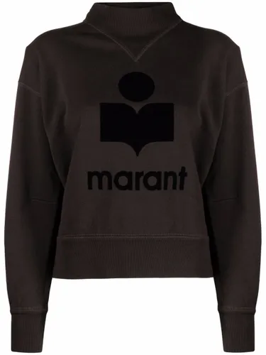 Moby Logo Cotton Sweatshirt - MARANT ETOILE - Modalova