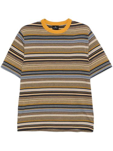 Striped Cotton T-Shirt - PS PAUL SMITH - Modalova
