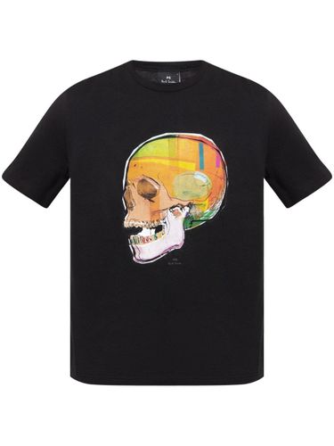 PS PAUL SMITH Skull Cotton T-Shirt - PS PAUL SMITH - Modalova