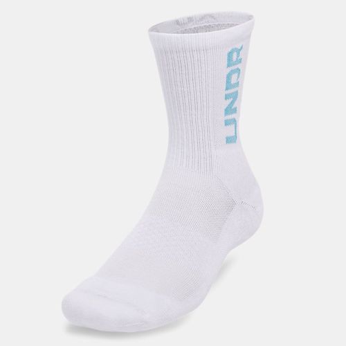 Lot de 3 paires de chaussettes mi-hautes 3-Maker unisexes / / Ether Bleu L - Under Armour - Modalova