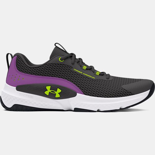 Chaussure de training Dynamic Select Castlerock / Provence Mauve / High Vis Jaune 36 - Under Armour - Modalova