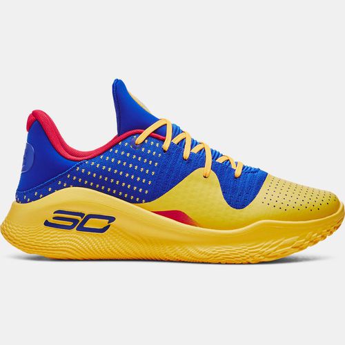 Chaussure de basket Curry 4 Low FloTro unisexe Team Royal / Taxi / Team Royal 40 - Under Armour - Modalova