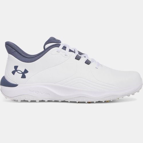 Chaussure de golf large sans pointes Drive Pro / Metallique Or / Downpour Gris 45 - Under Armour - Modalova