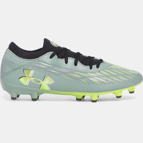 Chaussure de foot Magnetico Pro 4 FG Silica / Silica / High Vis Jaune 45 - Under Armour - Modalova