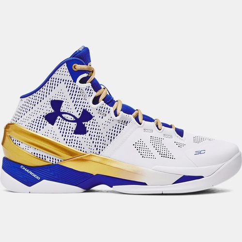 Chaussure de basket Curry 2 unisexe / Metallique Or / Team Royal 40.5 - Under Armour - Modalova