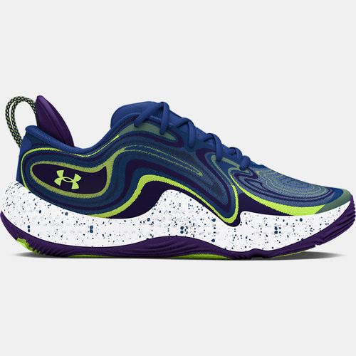 Chaussure de basket Spawn 6 Start Of Season unisexe Tech / Morph Vert / Mauve 36.5 - Under Armour - Modalova