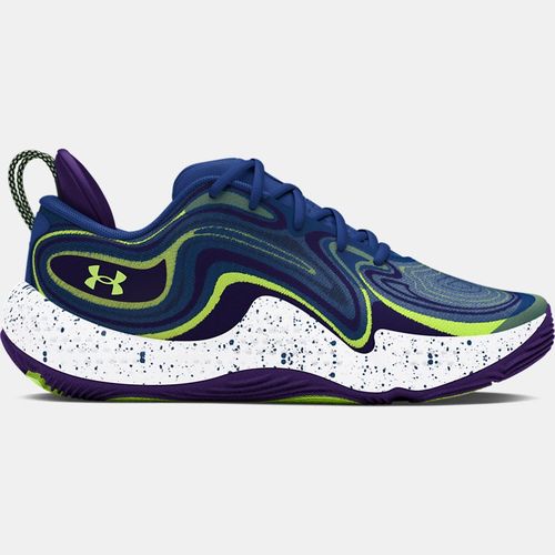 Chaussure de basket Spawn 6 Start Of Season unisexe Tech / Morph Vert / Mauve 40 - Under Armour - Modalova