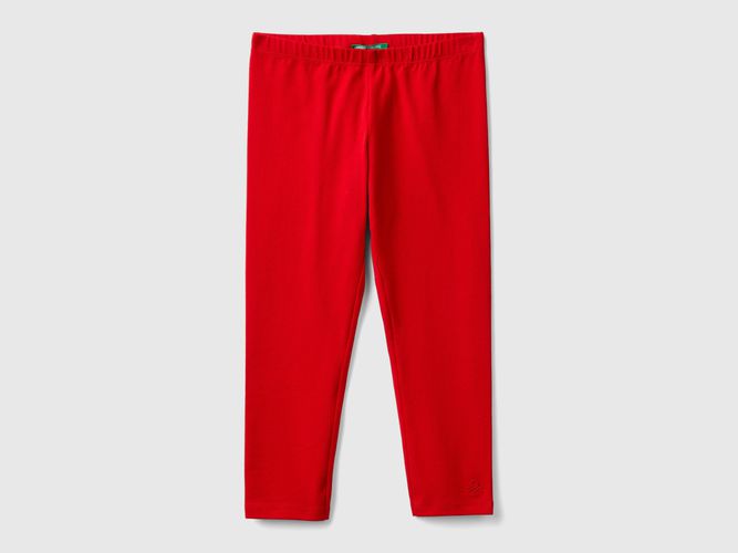 Benetton, Legging En Coton Stretch, taille 12-18, Rouge, Enfants - United Colors of Benetton - Modalova