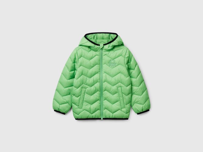 Benetton, Veste À Capuche Matelassée, taille 12-18, Vert, Enfants - United Colors of Benetton - Modalova