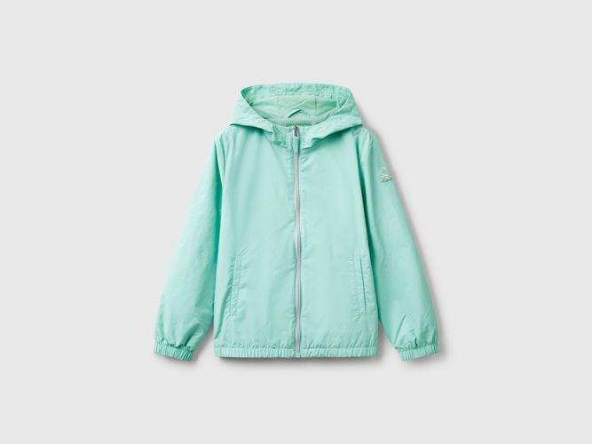Benetton, Veste Légère "rain Defender", taille M, Bleu Vert, Enfants - United Colors of Benetton - Modalova