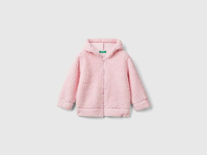 Benetton, Sweat Effet Ourson À Capuche, taille 12-18, Rose, Enfants - United Colors of Benetton - Modalova