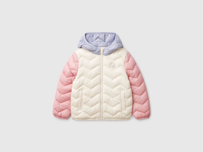 Benetton, Veste Matelassée Avec Capuche, taille 18-24, Multicolore, Enfants - United Colors of Benetton - Modalova
