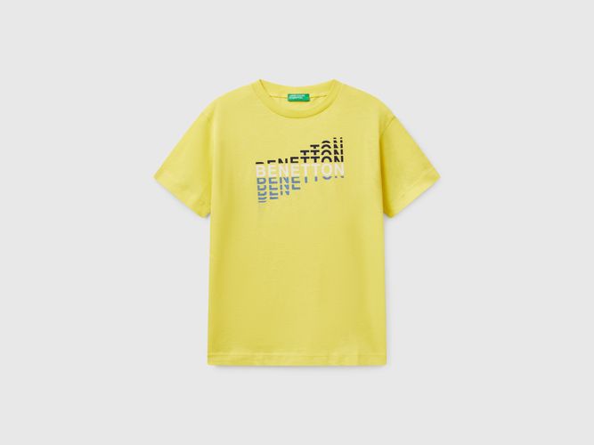 Benetton, T-shirt À Manches Courtes 100% Coton, taille 2XL, , Enfants - United Colors of Benetton - Modalova