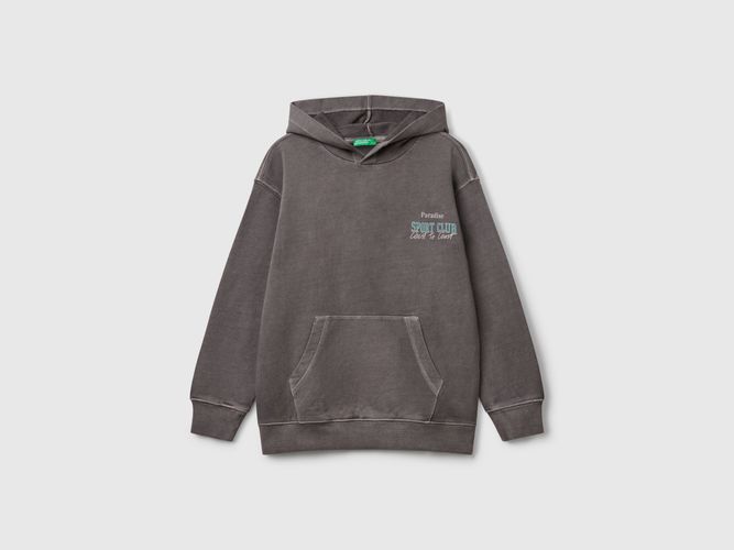 Benetton, Sweat Oversize Avec Imprimé, taille 2XL, Gris, Enfants - United Colors of Benetton - Modalova