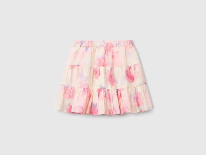 Benetton, Minijupe À Motifs, taille 12-18, Multicolore, Enfants - United Colors of Benetton - Modalova