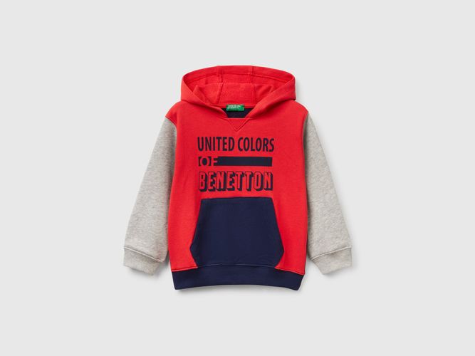 Benetton, Sweat À Capuche 100% Coton, taille 5-6, Multicolore, Enfants - United Colors of Benetton - Modalova