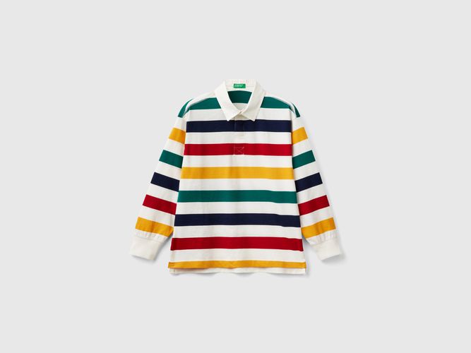 Benetton, Polo De Rugby À Rayures Multicolores, taille 2XL, Multicolore, Enfants - United Colors of Benetton - Modalova