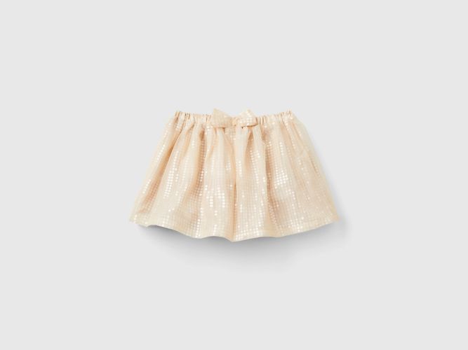 Benetton, Jupe En Tulle À Paillettes, taille 12-18, Crème, Enfants - United Colors of Benetton - Modalova