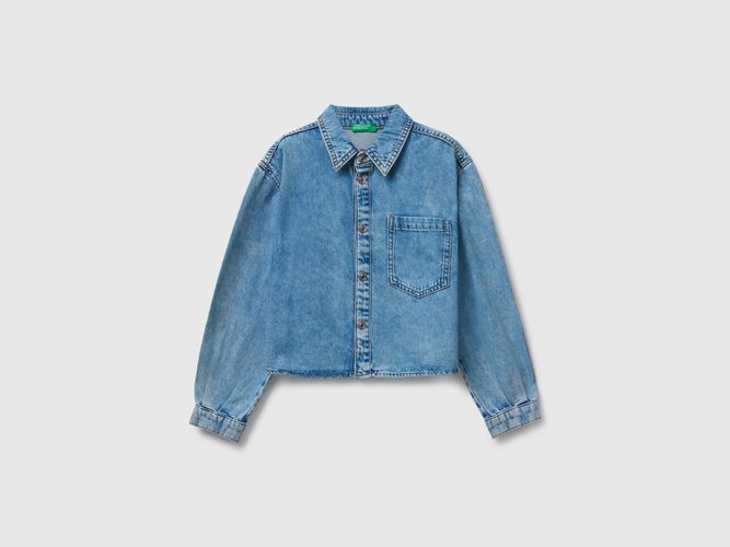 Benetton, Chemise En Jean, taille 2XL, Bleu, Enfants - United Colors of Benetton - Modalova