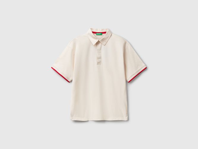 Benetton, Polo-rugby, taille 2XL, Crème, Enfants - United Colors of Benetton - Modalova