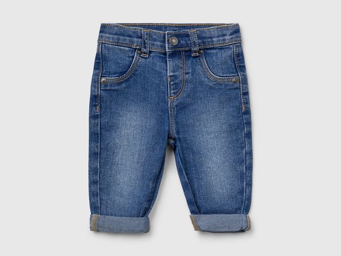 Benetton, Jean Extensible, taille 1-3, Bleu, Enfants - United Colors of Benetton - Modalova