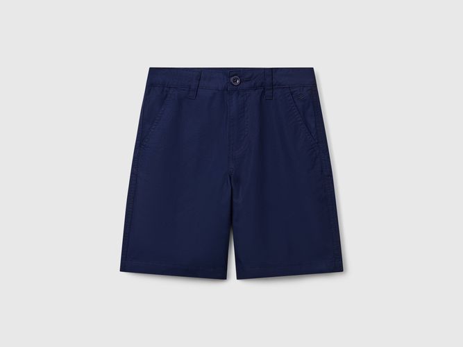 Benetton, Bermuda En Pur Coton, taille 2XL, Bleu Foncé, Enfants - United Colors of Benetton - Modalova