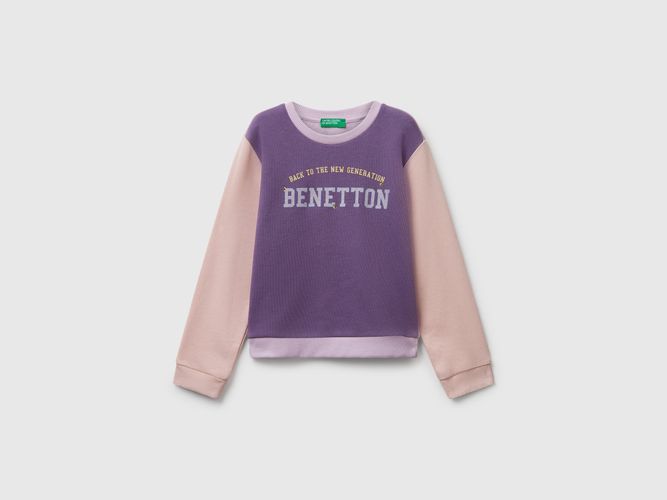 Benetton, Sweat-shirt À Imprimé Pailleté, Taille: 18-24, Enfants - United Colors of Benetton - Modalova