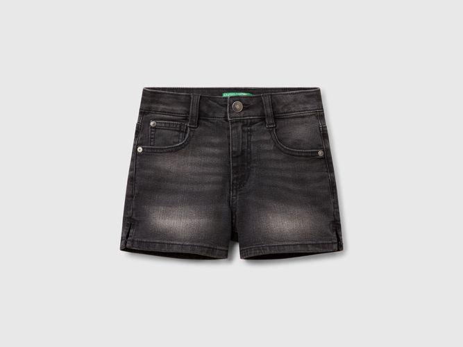 Benetton, Pantalon Court En Jean, taille 3XL, Noir, Enfants - United Colors of Benetton - Modalova