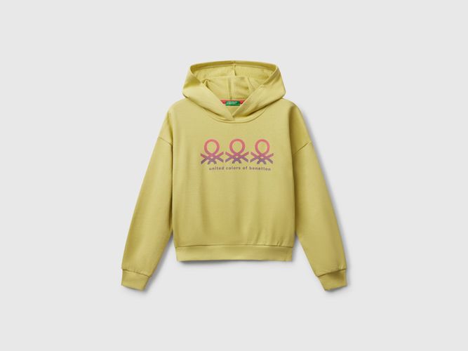Benetton, Sweat À Capuche Imprimé, taille 2XL, Jaune, Enfants - United Colors of Benetton - Modalova