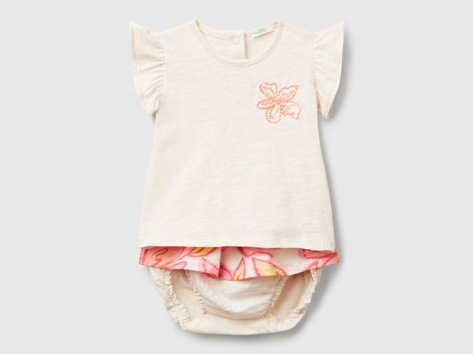Benetton, Ensemble Débardeur Et Jupe À Motifs, taille 0-1, Multicolore, Enfants - United Colors of Benetton - Modalova
